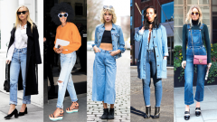 Kot Pantolon Kombinleri – Şık Jean Modeller
