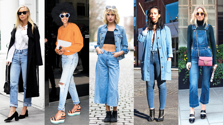 Kot Pantolon Kombinleri – Şık Jean Modeller