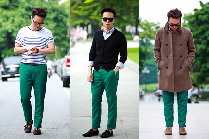 Yeşil Pantolon Üstüne Ne Giyilir Erkek
