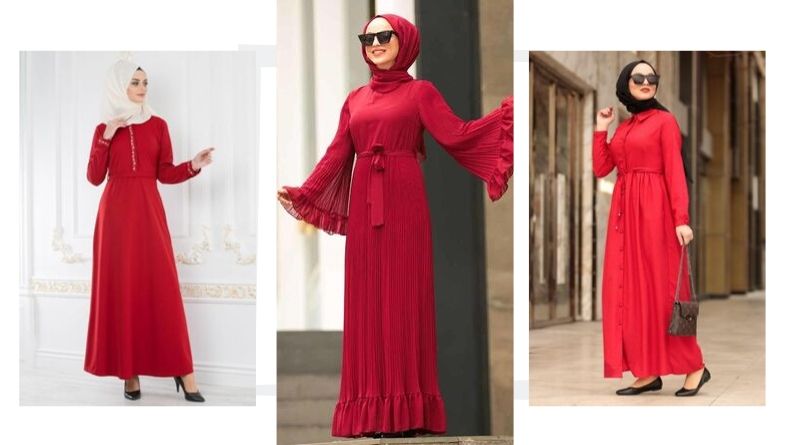 Kırmızı Elbise Üzerine Hangi Renk Eşarp