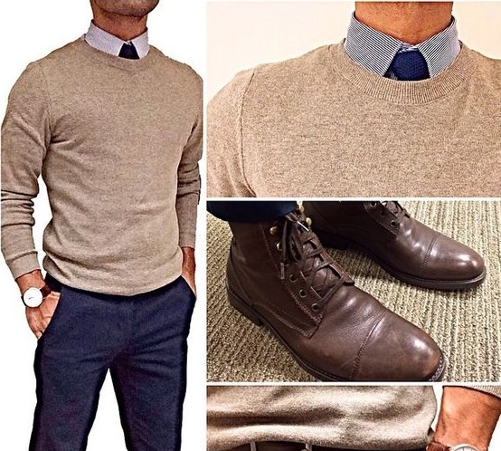 Male Graduation Combinations: Winter Outfit