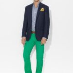 Erkek yeşil pantolon kombinleri